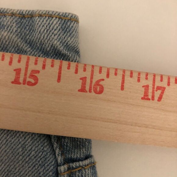 Fashion Express Denim Mini Skirt Sz L Distressed Ripped Raw Hem Festival Trendy - Picture 6 of 8